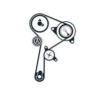 SKF VKMC 06134-2 Kit Tendicinghia con Pompa Acqua | Compatibile con: DACIA DOKKER Express Kasten/Großraumlimousine, DOKKER Großraumlimousine, DUSTER, LODGY, LOGAN, LOGAN EXPRESS