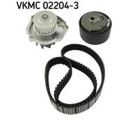 SKF VKMC02204-3 Kit distribuzione + pompa acqua 124 denti 22 mm
