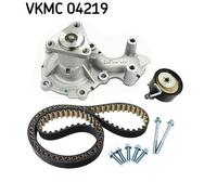 SKF Pompa acqua + Kit cinghie dentate VKMC04219