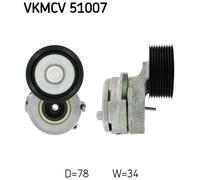 Puleggia tendicinghia, cinghia a V SKF VKMCV 51007