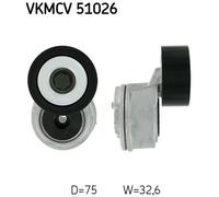 SKF VKMCV 51026 Tendicinghia, Cinghia Poly-V per MERCEDES-BENZ