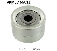 SKF VKMCV 55011 Galoppino/Guidacinghia, Cinghia Poly-V per MAN,NEOPLAN