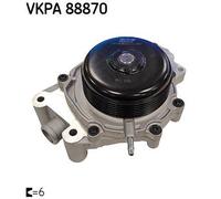 SKF VKPA 88870 Pompa acqua adatto per MERCEDES-BENZ C-Klasse Limousine (W204)