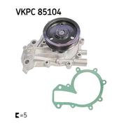 SKF VKPC 85104 Pompa Acqua Motore per Opel Antara L07 Insignia A G09