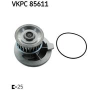 SKF VKPC 85611 Pompa dell’acqua, raffreddamento motore per BEDFORD,CHEVROLET,DAE