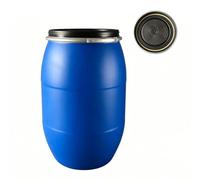 SKFHWIK Fusto alimentare for acqua, fermentazione e riserva d’emergenza | PEHD nuovo for casa, azienda agricola e campeggio, con ampia apertura e chiusura sicura(200L)