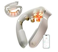 SKG G7 Pro Fold 3.0 FSA Massaggiatore per collo con calore per ufficio | HSA lenisce il collo tecnico dal tempo dello schermo lungo, luce rossa a infrarossi, 9 teste di massaggio, 11 modalità