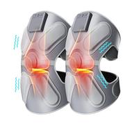 SKG Knee Brace - Massaggiatore riscaldato al ginocchio, ginocchiera riscaldata, cuscino riscaldante a vibrazione, 3 intensità e temperatura regolabili,