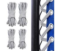 SKHAOVS 4 Pezzi Cordini di Ricambio Universali per Sdraio Lacci di ricambio universali Corde Elastiche Zero Gravity Chair da Giardino Poltrona da Esterno Cavo di Ricambio Laccio (Grigio)