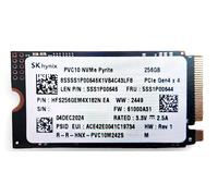 SKHYNIX SOLID STATE DRIVE SSD 256GB M.2 PCI GEN4 X4 2242 PVC10 NVME PYRITE HFS25