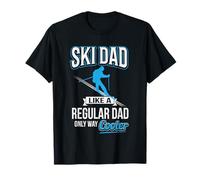 Ski Dad Just Like Regular Dad But Much Cooler Maglietta