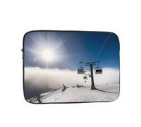 Ski Lift at Sunshine - Custodia per computer portatile da 12", impermeabile, leggera, per computer portatile da 30,5 cm