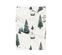 Ski Lift Con Abete Bandiera Giardino Benvenuto 2x3 Ft No Fade Double Sided Casa Yard Bandiere Outdoor Banner Decor Per Cortile Portico Prato