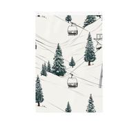 Ski Lift Con Abete Bandiera Giardino Benvenuto 2x3 Ft No Fade Double Sided Casa Yard Bandiere Outdoor Banner Decor Per Cortile Portico Prato