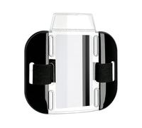 Ski Lift Ticket Holder, Clear Armband Display Sleeve, Adjustable Elastic Strap WITH Buckle FOR Skiing and Mountaineering, Sturdy Transparent Storage Holder Single Pack, Waterproof Ticket Organizer