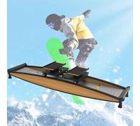 Ski Machine Per La Casa, Simulatori Di Sci Con Bastoncini Da Sci, Di 150 Kg Riduce La Perdita Di Forma Fisica Macchina Cardio, Set Attrezzi L'allenamento Forza Ed Equilibrio, Vita, Addome E Gambe