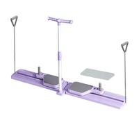 Ski Machine, Split Skiing Exerciser, Total Body Cardio Trainer, Low- Slimming Equipment, Black, Indoor Fitness for Home Gym Pilates Yoga Rehab Apartment Use More