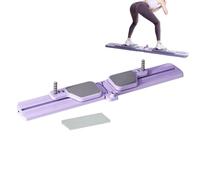 Ski Machine, Split Skiing Exerciser, Total Body Cardio Trainer, Low- Slimming Equipment, Black, Indoor Fitness for Home Gym Pilates Yoga Rehab Apartment Use More