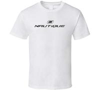 Ski Nautique Boat Brand Marine Fathers Day Worn Look T Shirt White L