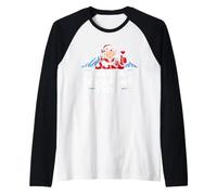 Ski Patrol Equipaggio Mountain Safety Soccorso Squadra Orgoglio Maglia con Maniche Raglan