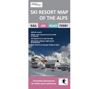 Ski Resort Map of the Alps (Map)