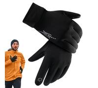 Ski Snow Gloves - Cold Weather Touchable Running Glove, Reflective Warm Typing Gloves For Cycling Hiking Driving Outdoor Sports, Maximum Warmth And Flexibility: Unisex Winter Glove For Women Men