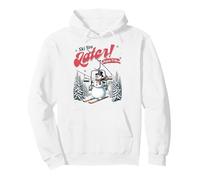 Ski You Later Snowman Aspen Vacanza Inverno Viaggio Sci Felpa con Cappuccio