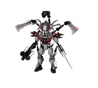 Skibid Toilet Zombie GMAN Building Blocks Toy,Skibid Toilet Titan TV Man Building Action Figures Toy,Toilette Leader Man della Costruzione Kit for Bambini D