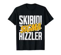 Skibidi Sigma Rizzler - Divertente Brainrot Rizz Detto Maglietta