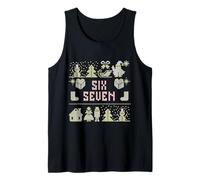 Skibidi Six Seven Rizzmas Funny Christmas 2025 Ugly Xmas 67 Canotta