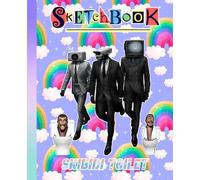 SKIBIDI T0ILET SketchBook: SKIBIDI T0ILET Notebook for Drawing and Note | Great Gift Idea For Any Occasion in Work Office, Home, School, Event | 7.5 x 9.25 Inches