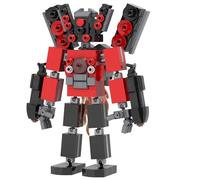 Skibidi Toilet Costruzione Titan Building Block Toy TV Man Scienziato Cameraman Speakerman Figure Giocattoli Modello Gioco Bambini Adulti Fan Action Ragazzi Ragazze Upgraded Fun Idea Regalo B
