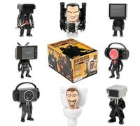 Skibidi Toilet Deluxe Mistero Personaggi Collezione Bambini Giocattolo Età 13+