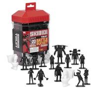 Skibidi Toilet Secchio da battaglia, figure da collezione, prodotto con licenza ufficiale