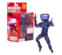 Skibidi Toilet Serie 1 - Deluxe Action Figure da 15 cm Dark TV Man