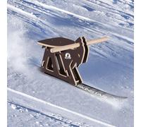 SkiBock Professionale Skirodel Set Completo Slitta Sci Nevicata Slitta Premium