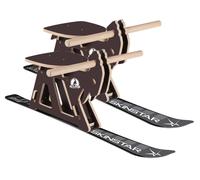 SkiBock PROFI Slittino 2 Pezzi Set Completo Slittino Sci Neve Rodel Premium