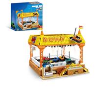 skicare Set Autoscontro Amici Degli Autoscontri Del Parco Divertimenti - Grande Modello STEM Educativo per Bambini e Adulti (1840 Pezzi)