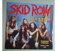 SKID ROW - 18 AND LIFE VINYL 12" 3 TRACK EP SKID ROW[A8883 T] 1989