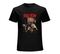 Skid Row Slave To The Grind '91 Short-Short Sleeve New T Shirt Black M