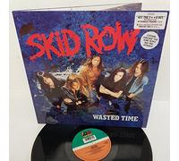 SKID ROW, wasted time, B side what you're doing + get the fuck out (live), A 7570 TW, 12" single