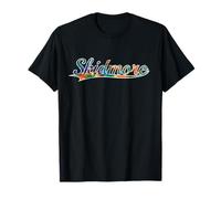 Skidmore Saratoga Springs New York Tie Dye Vintage Varsity Maglietta