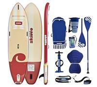 Skiffo Rivage Lava 11' - Kayak SUP gonfiabile 2 in 1 - 335 x 86 x 15 cm - max. 160 kg - stabile e versatile - design unico