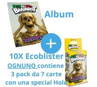 Skifidol Brainrot TCG - Allucinazione Cosmica - Bundle 10x Ecoblister + Album