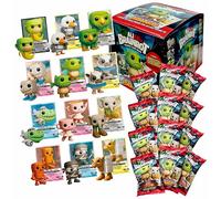 Skifidol Brainrot Trading Card Game | Edizione Limitata da Collezionare | Set di 12 Carte e 12 Figure 3D con Moschettone | Universo Psichedelico