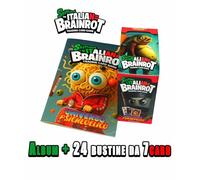 Skifidol Italian Brainrot 24 Bustine Sigillate + Album raccoglitore vuoto - Trading Card Game Collezione 2024