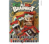 SKIFIDOL ITALIAN BRAINROT Album esclusivo + 5 Bustine Sigillate - Trading Card Game Collezione 2024
