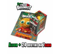 Skifidol Italian Brainrot Box 24 bustine da 7 cards + Album Universo Psichedelic