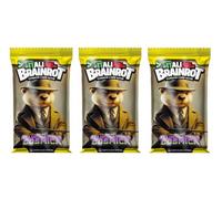 skifidol italian BRAINROT carte serie ALLUCINAZIONE COSMICA, 3 bustine da 14 carte l'una di cui 2 HOLO rare ogni bustina [42 card game skifidol italian brainrot]. SERIE BETA