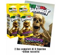 Skifidol Italian Brainrot confezione 12 bustine da 7 cards Allucinazione Cosmica